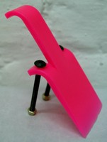 Old School Skakeboard Lapper Farbe Pink