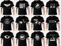 Bodybuilding Fitness Studio T-shirt Muskel T-shirt Fitness MMA Workout Training