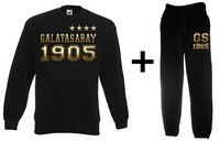 Pullover + Trainingshose 2er Set GALATASARAY Istanbul GOLD 4. Stern S-XXL trikot
