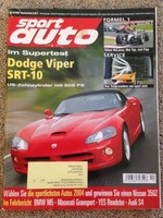 Sport Auto SPA Heft 10/2004 Dodge Viper SRT-10 BMW M5 Yes Roadster Audi S4