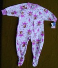 Toddler Girls DISNEY PRINCESS Blanket Sleeper / Pajamas Size 18M NEW NWT 