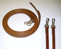 Westernzügel mit Snap  Western Zügel Split Reins mit Karabiner