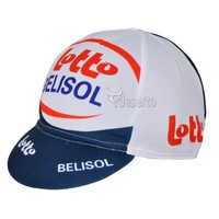 cap Mütze LOTTO BELISOL Radsport 100 % Baumwolle neu und unbenutzt Kappe Team 