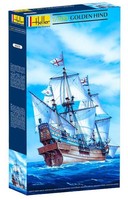 Segelschiff Golden Hind (Bausatz Heller 80829) 1:200