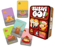 SUSHI GO! THE PICK AND PASS CARD GAME FUN FAMILY EDUCATIONAL GAMEWRIGHT GAMES
