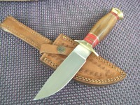 Jagdmesser Hartholz XL Jagdmesser Handarbeit 23,5 cm ASW KNIVES hunting Neu 