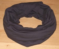 XXL Jersey Loop in uni schwarz, unisex, Schlauchschal