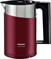 Siemens TW 86104 P Wasserkocher cranberry red/schwarz