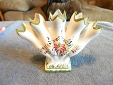 Vintage Finger Bud Vase Portugal Jay Willfred Andrea Sadek Hand Painted