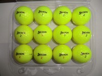 12 gelbe Srixon Z-Star / Z-Star X Golfbälle ***AAAA-AAA*** Top Qualität !!! 
