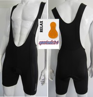 Gonso " Teglio " Radhose mit Träger kurz Schwarz Neu 16108 UVP 59,95 €