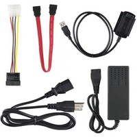 USB 2.0 to IDE PATA SATA 2.5 3.5 Hard Drive HD HDD Converter Adapter Cable - New