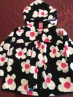 Baby Girl Carters Fleece Jacket 9 Months Zip Up With Hood