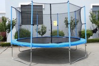 NEU! 366cm Trampolin-Komplettset (mit Gartentrampolin, Netz, Plane & Leiter)