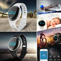 IP67 Wasserdicht Uhr Bluetooth Intelligenz Smartband Sports Fitness Tracker AL
