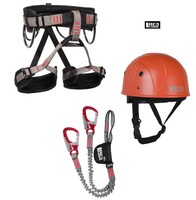 Klettersteigset LACD Via Ferrata Pro Evo + LACD Harness Start + LACD Protector