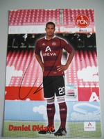 AUTOGRAMM DANIEL DIDAVI FUSSBALL DFB 1.FC NÜRNBERG 2011/12 STUTTGART WOLFSBURG