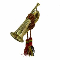 Kavallerie Trompete Signalhorn  Bundesadler Messing Signale, Jagd Neu