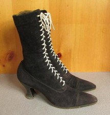 New listing
Vintage Antique Utz & Dunn Victorian Lace-up Boots 9 1/2" Length 1900s Shoes