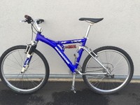 Fahrrad Mountenbike MTB Mongoose VRS Fully Bike Fox vollgefedert