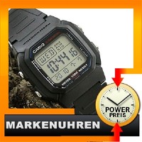 Casio Digitaluhr W-800H-1AVES Armbanduhr Digital Herren Damen 