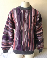 90's HEAD Sportswear Canada Coogi Style Cosby Sweater Biggie  XL Mens Purple