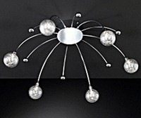 HONSEL DECKENLEUCHTEN 6 FLAMMIG "HILO" 22026 