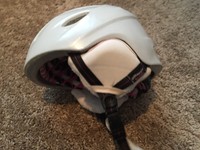 Giro Skihelm Damen Weiß