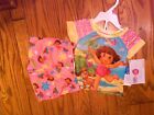 NWT TODDLER GIRLS NICKELODEON DORA THE EXPLORER SHORTIE PAJAMES 12 MONTHS CUTE!