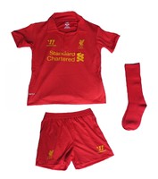 FC Liverpool Minikit Trikot Set Warrior Kindergröße 98 110 Shirt Maillot Maglia