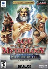 Age of Mythology MAC CD raise mythical creatures gods heroes war strategy game!