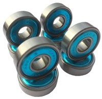 Crazy Creek ABEC 3 Skateboard Kugellager, 8 Stück, Longboard 608zz Bearings