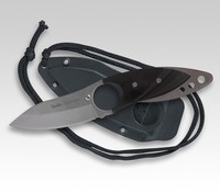 Linder Sparrow Fahrtenmesser Neck Knife rostfreier 420er Stahl.NEU&OVP