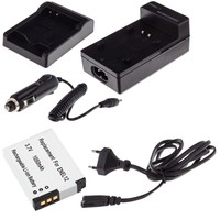Akku + Ladegerät für Nikon S610c S620 S630 Batterie Battery EN-EL 12 - 1050mAh