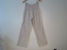 Womens LOVE TREE tan beige loose pants elastic waistband Size small