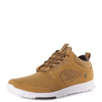 Mens Etnies Scout Mt Tan Leather Mid Top Lightweight Trainers Shoes Sz Size