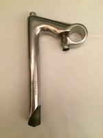 Retro Vorbau 1 Zoll 22,2 mm Ø für Rennrad Singelspeed in Silber