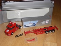 Scania mit 40" Container 140 JAHRE GESELLSCHAFT ZUR RETTUNG SCHIFFBRÜCHIGER