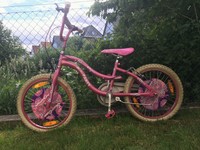 Pinkes Kinderfahrer von Sleepover, 20 Zoll