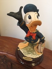 Giuseppe Armani Figurine Disney Donald Duck Florence 1998 Italy