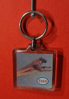 Original alter ESSO TIGER Schlüsselanhänger 70er Jahre