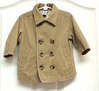 Gymboree Boys Size 6-12 Months Wide Wale Corduroy Jacket Coat