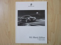 Prospekt / Preisliste mit Daten Porsche 911 (997) Black Edition  02/11