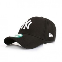 New Era 9Forty Adjustables - NY YANKEES - Black-White