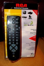 RCA Universal 4-in-1 Remote Control RCU4GLW NiteGlo MULTI BRAND Use with MANUAL