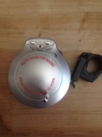 Fahrradradio mit Antenne und Sirene