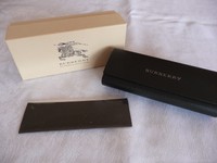 Neu Original Burberry Brillenetui schwarz Brille Brillenbox Sonnenbrille