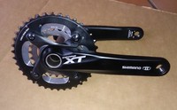 Shimano XT Kurbelgarnitur M785 10-fach 38/24 schwarz