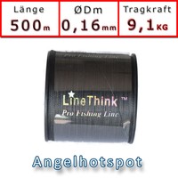 500m Angelschnur 0,16mm 9,1KG Schwarz geflochten Angeln Angelhotspot X