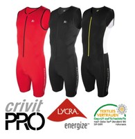 Crivit PRO Herren Triathlon Anzug Fahrrad Hose Shirt Radsport Funktionshose NEU